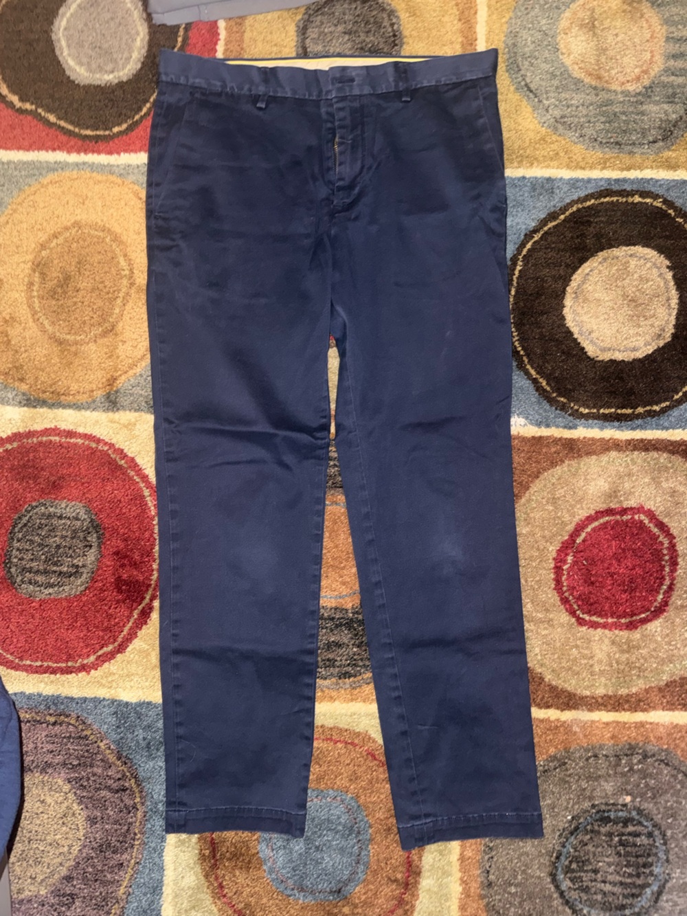 Banana Republic Men's Slim Straight Navy Jeans